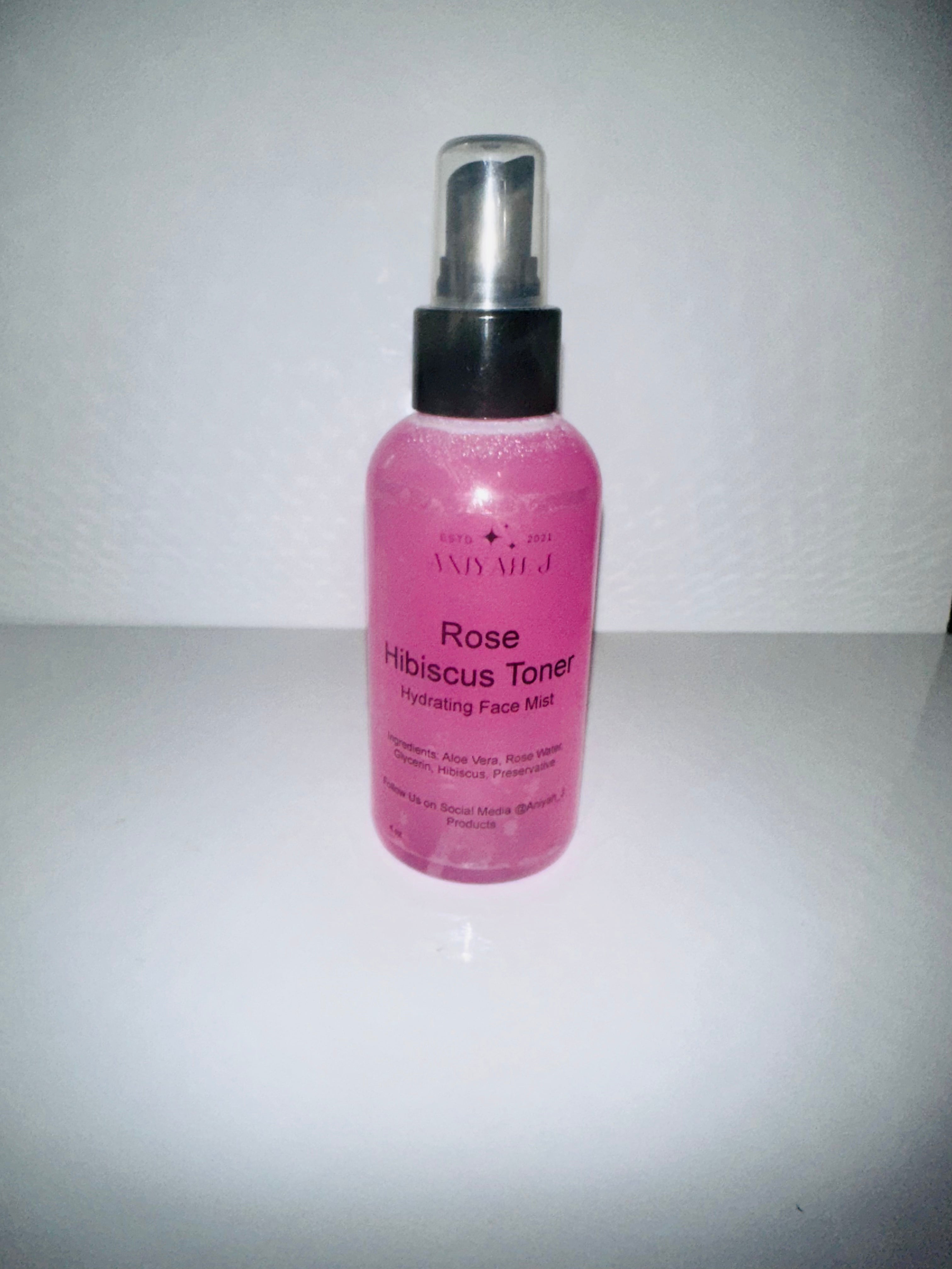 Rose Water Hibiscus Toner